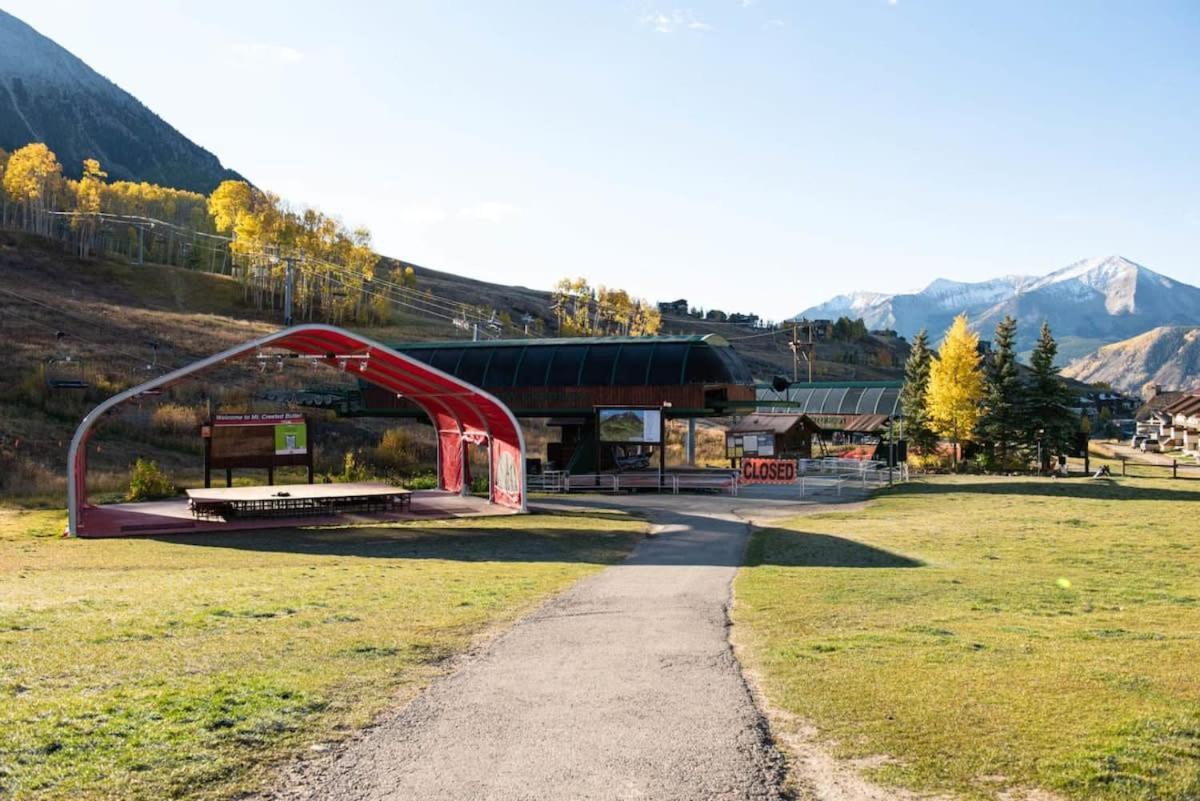 Studio 115 Perfect Location With Pool And Hot Tub Crested Butte Eksteriør bilde